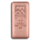 10 oz Copper Bar - Frontier Mint