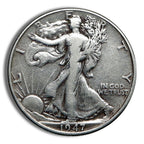 $1 FV 90% Silver Walking Liberty Half Dollar