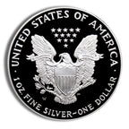 2008-W Proof Silver Eagle with Box & COA