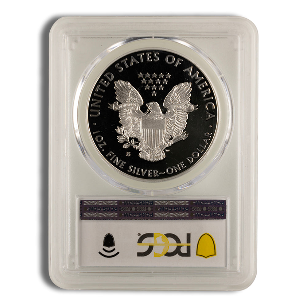 2018-S Proof Silver Eagle PCGS PR70