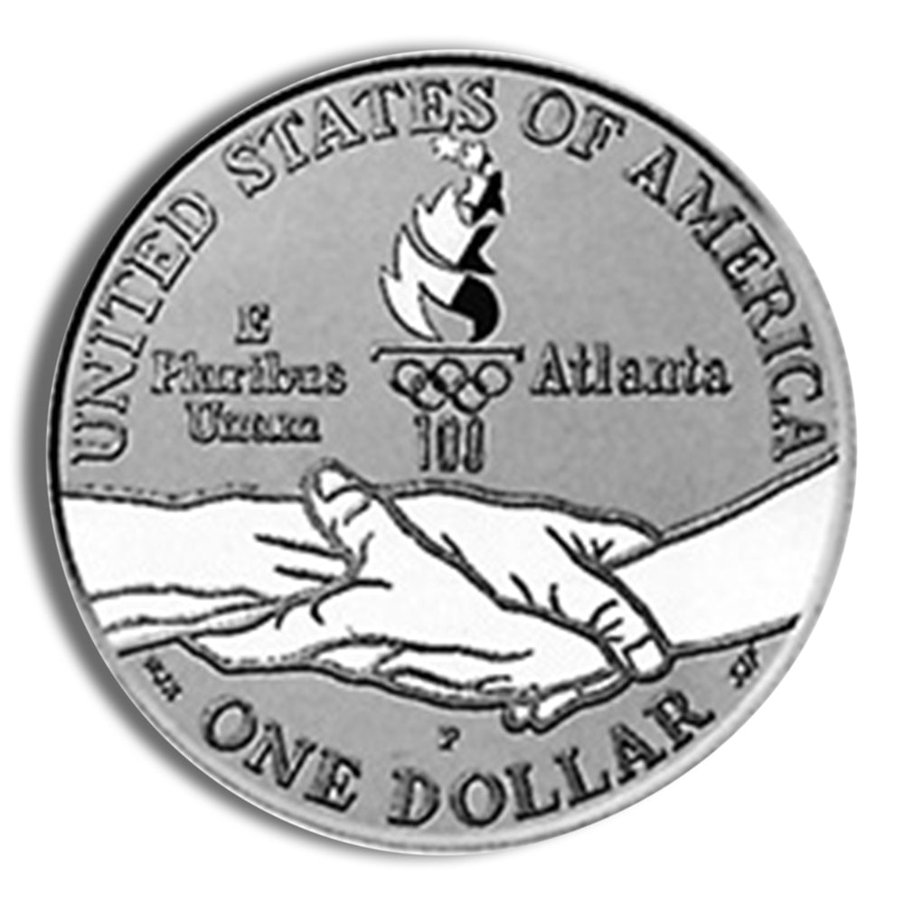 1995-P $1 Blind Runner Silver Commem - Proof