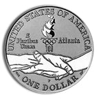 1995-P $1 Blind Runner Silver Commem - Proof