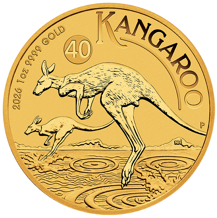 2026 1 oz Australian Kangaroo Gold Coin