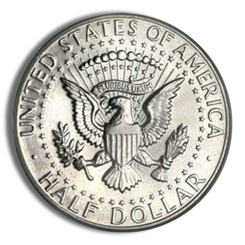 $1 FV 90% Silver 1964 Kennedy Half Dollars - AU