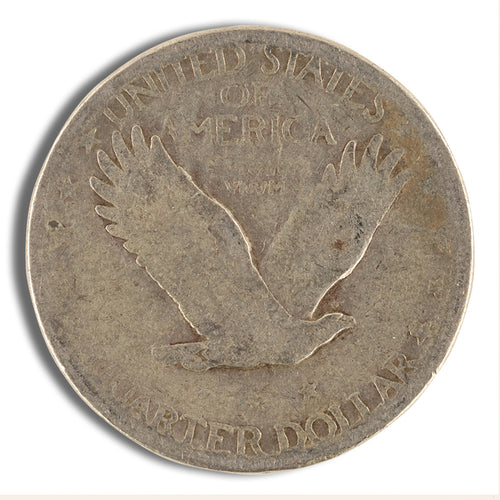 $1 FV 90% Silver Standing Liberty Quarters - Partial Date