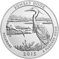 2015 5 oz ATB Bombay Hook Silver Coin - BU