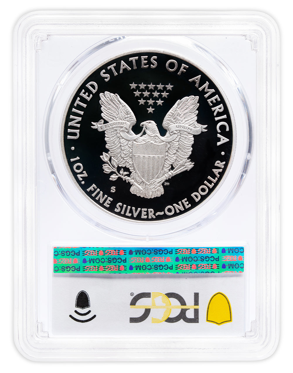 2012-S Proof Silver Eagle - 75th Anniv - PCGS PR70