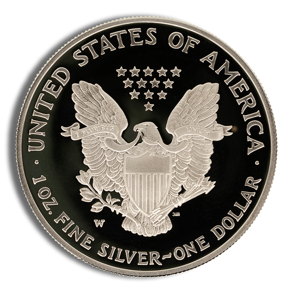 2004-W Proof Silver Eagle with Box & COA