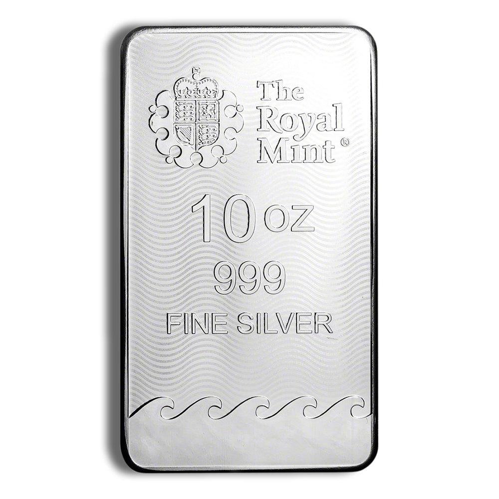 10 oz Silver Bar - Britannia