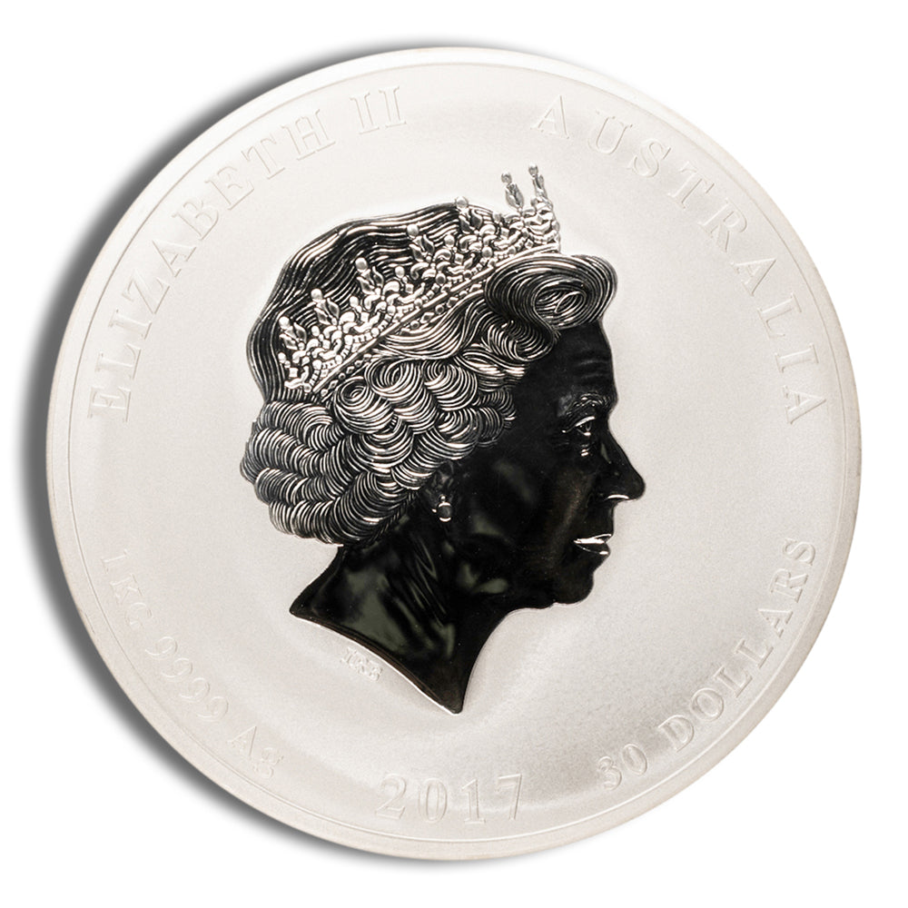 2017 Kilo Australia Silver Lunar Rooster BU - Series II