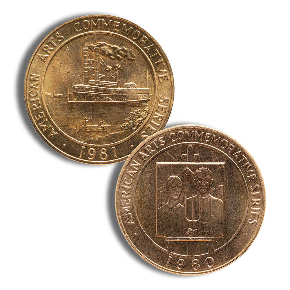 1 oz U.S. Mint Commemorative Arts Gold Medal