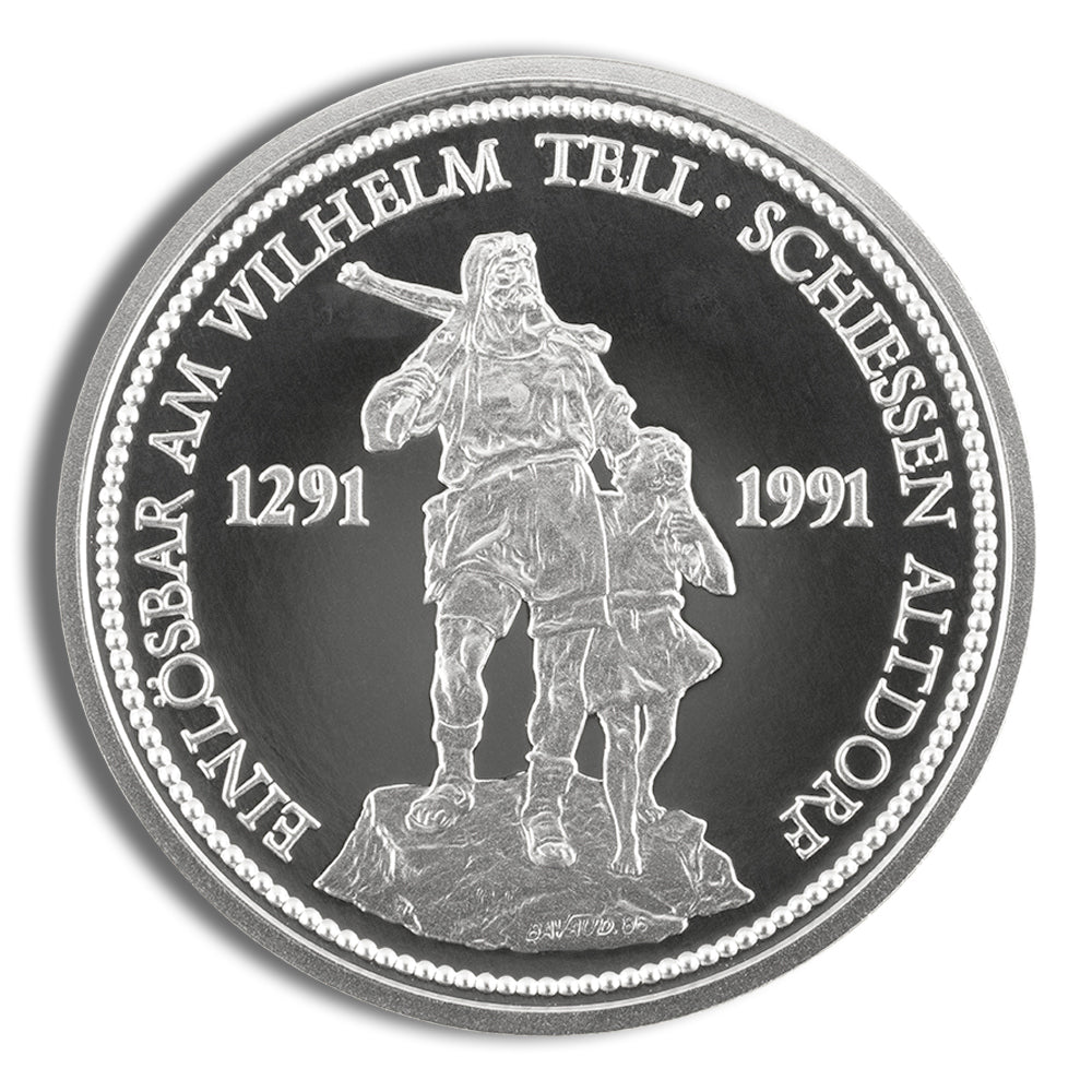 Platinum Shooting Thaler - 1 oz (Year Varies)