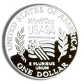 1994-S $1 World Cup Silver Commem - Proof