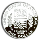 1994-S $1 World Cup Silver Commem - Proof