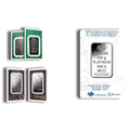100 gram Platinum Bar - Brand Varies (Carded)
