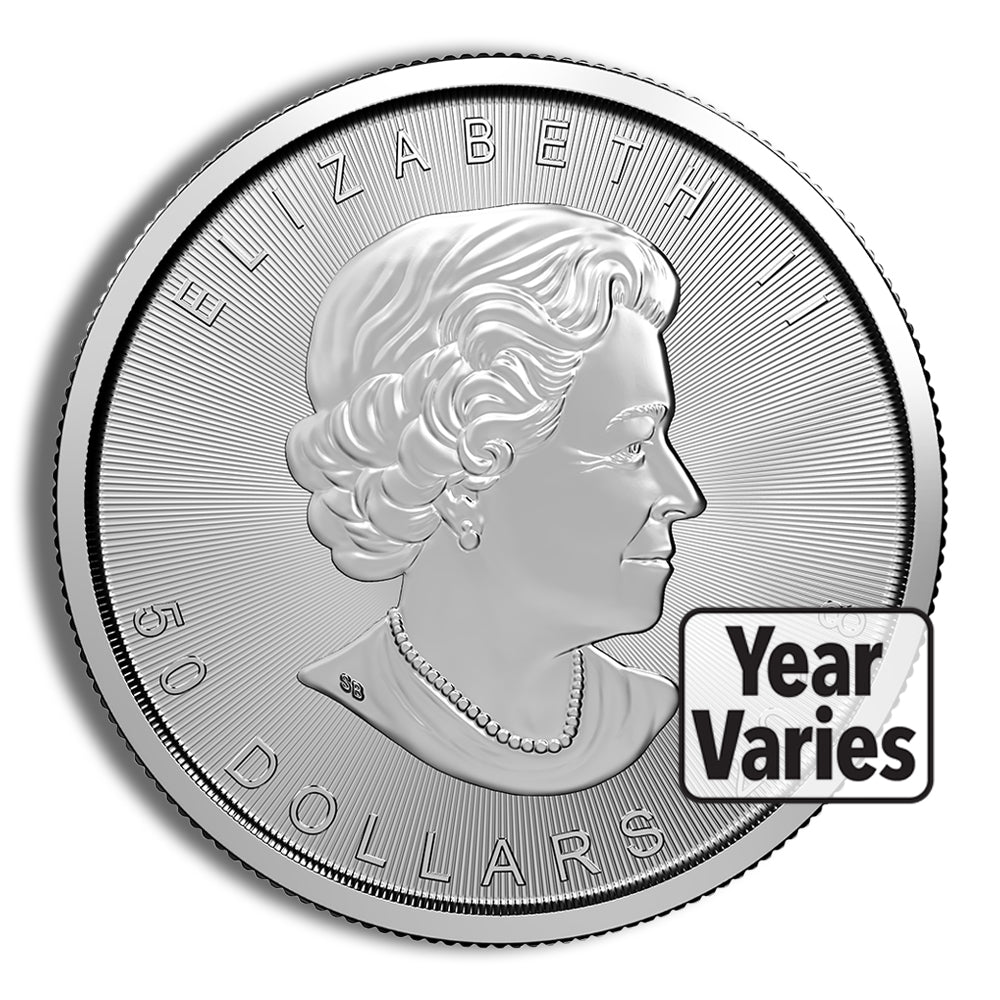 1 oz Palladium Maple Leaf - BU (Date Varies)