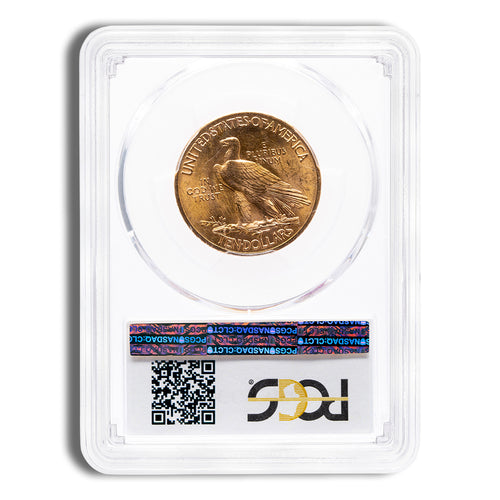 $10 Gold Indian Eagle - PCGS MS63