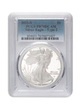 2021-S Proof Silver Eagle PCGS PR70 Type 2