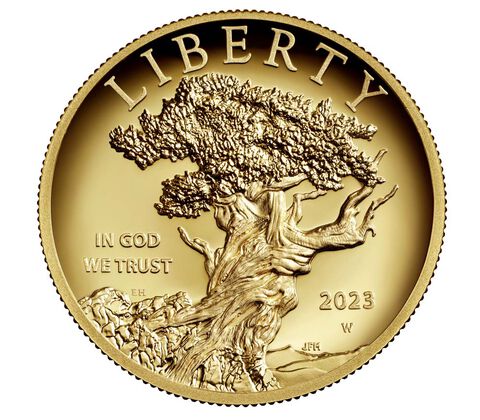 2023-W American Liberty High Relief Gold Coin (w/Box & COA)