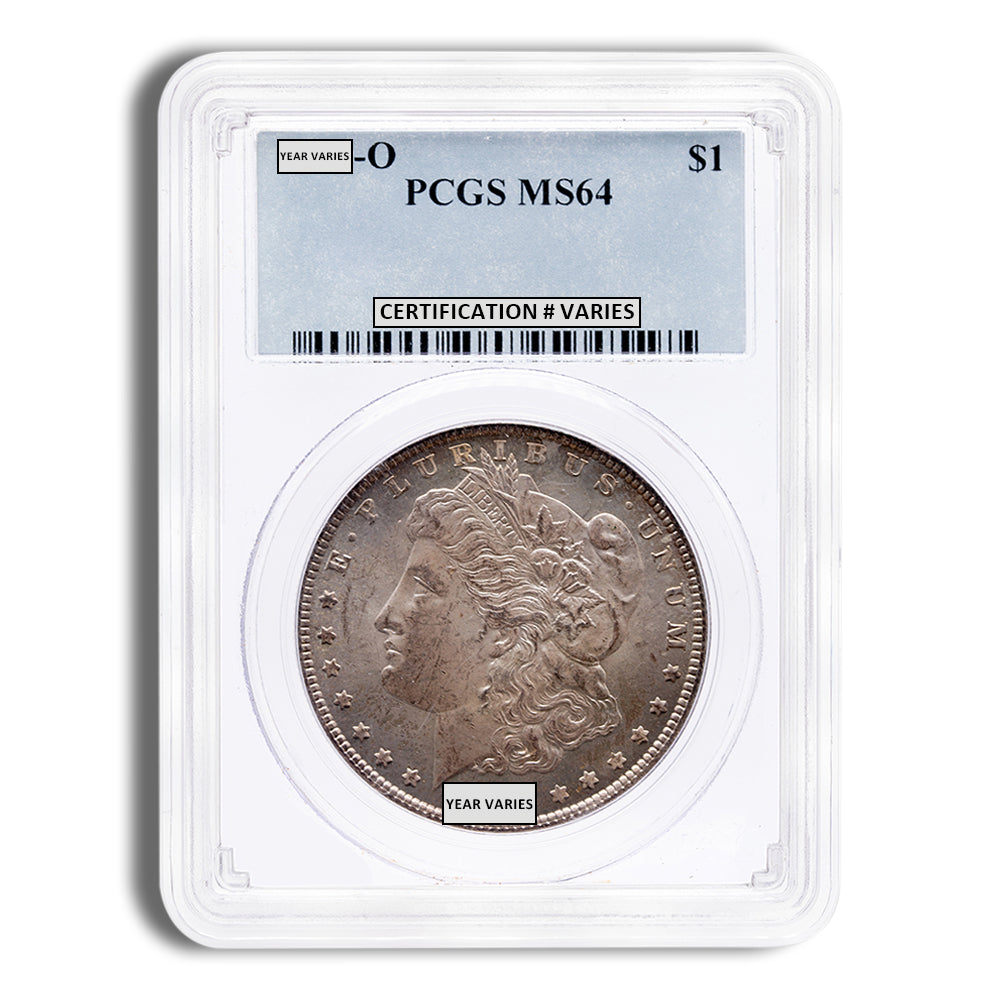 Peace Dollar - PCGS MS64 (Toned)