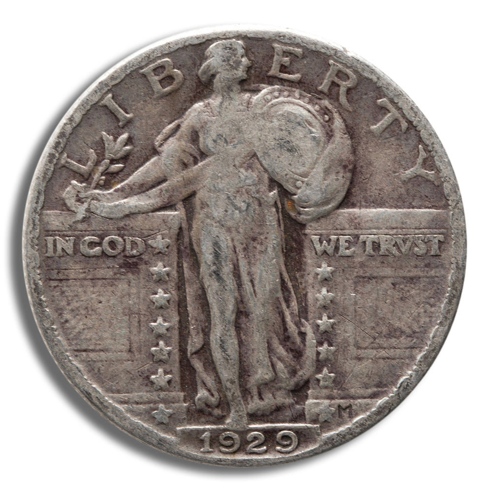 $1 FV 90% Silver Standing Liberty Quarters - Full Date