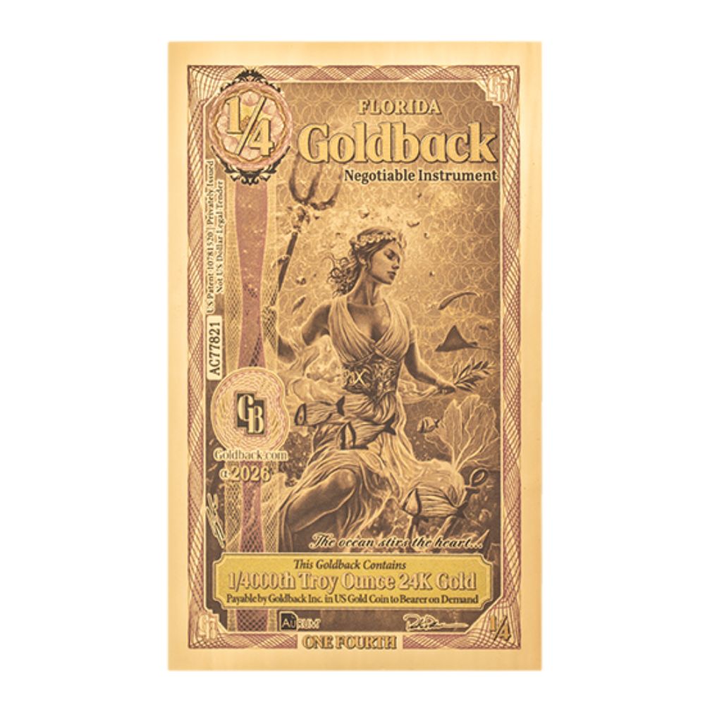 Florida 1/4 Goldback
