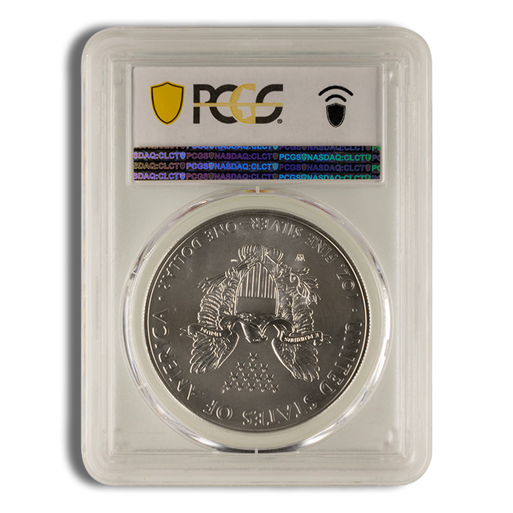 2018-W Burnished Silver Eagle PCGS SP70