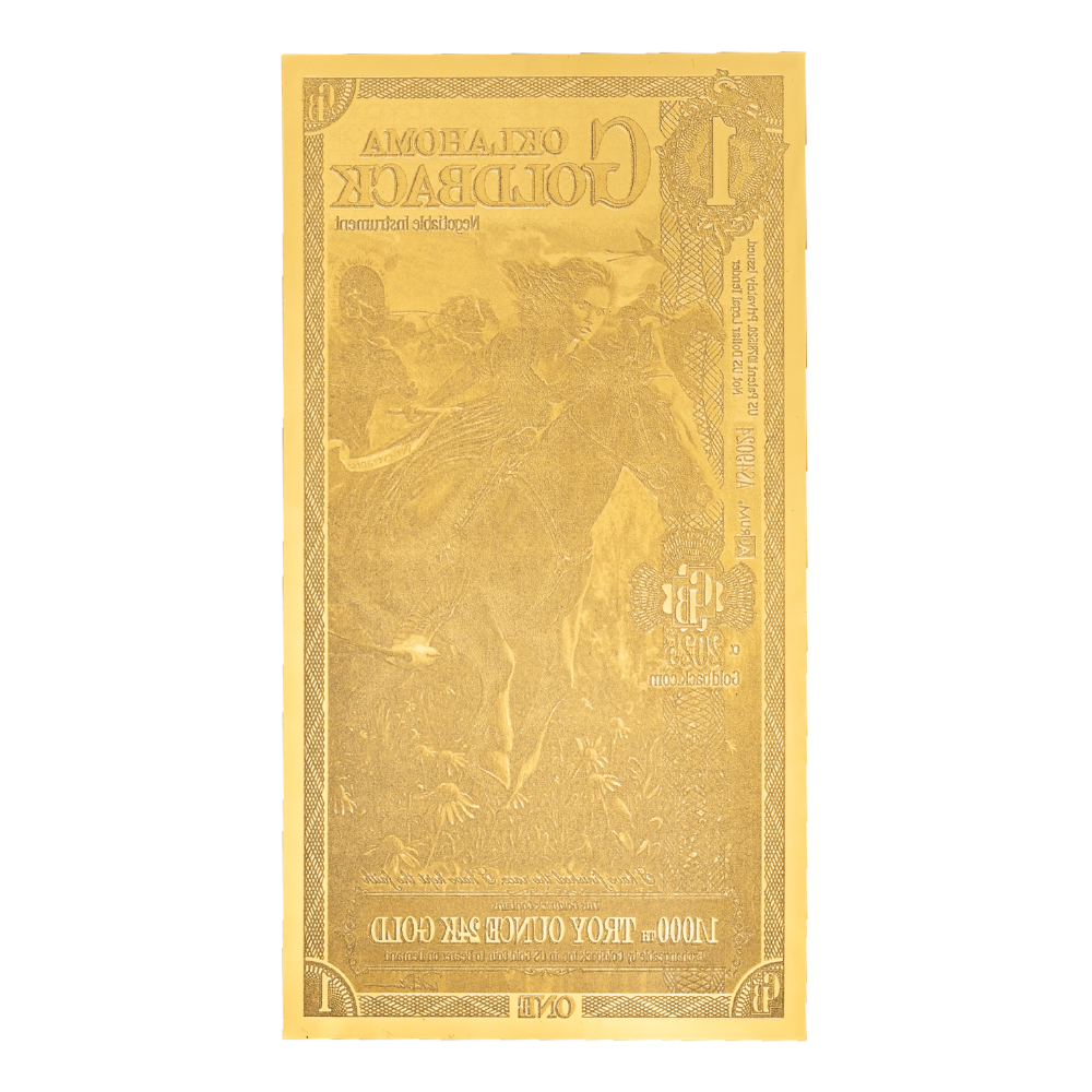 Oklahoma 1 Goldback