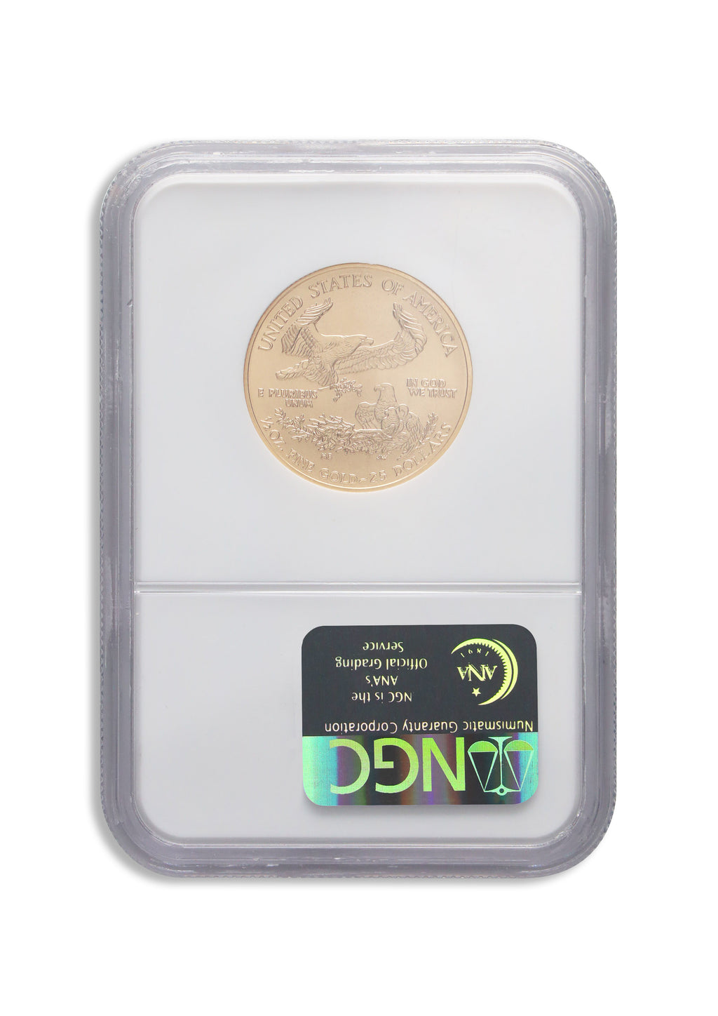 2004 1/2 oz Gold Eagle $25 NGC MS70