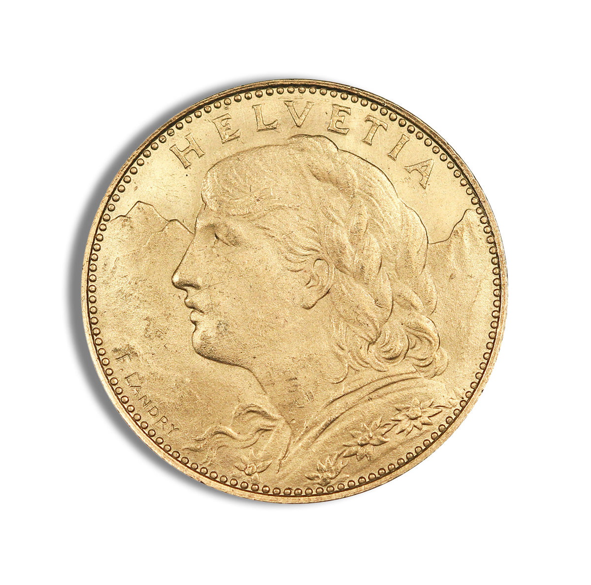 Switzerland Gold 10 Francs (1911-1922)