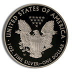 2014-W Proof Silver Eagle with Box & COA