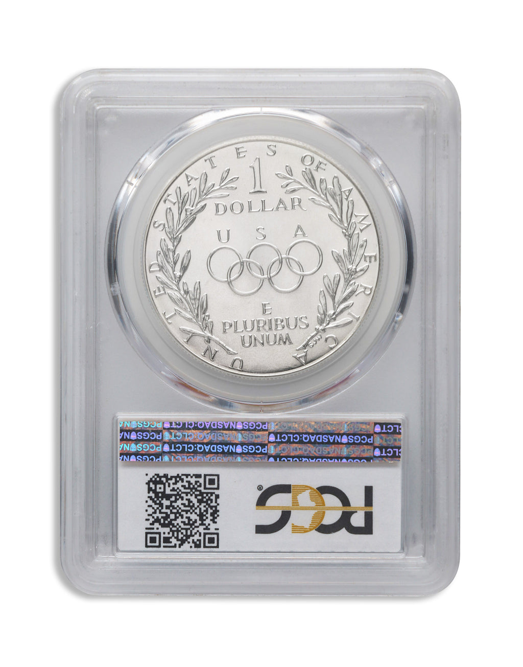 1988-D $1 Olympic Silver Commem - PCGS MS70