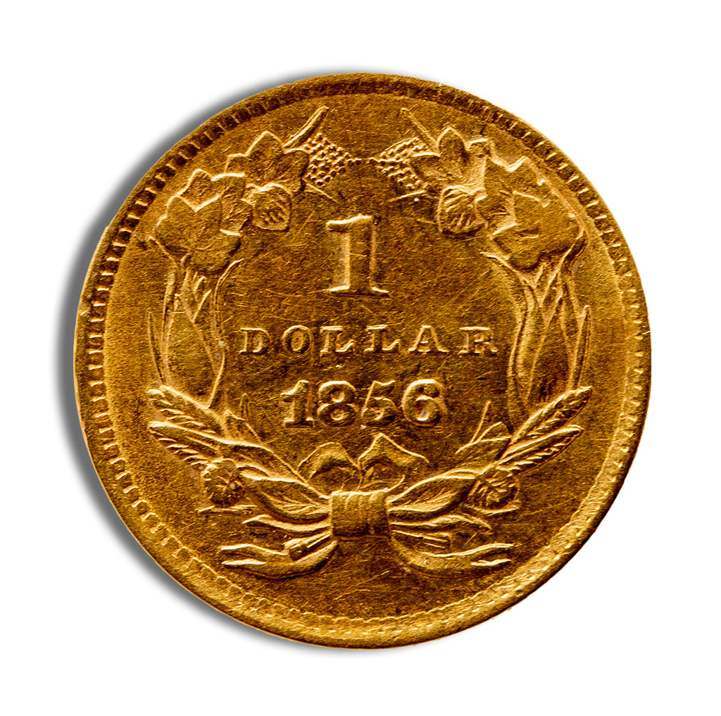 $1 Gold Indian Type 3 - AU