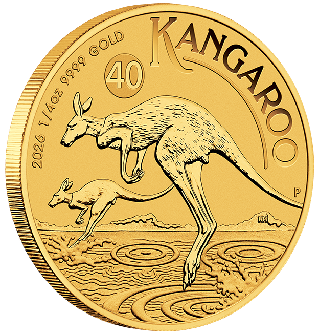 2026 1/4 oz Australian Kangaroo Gold Coin