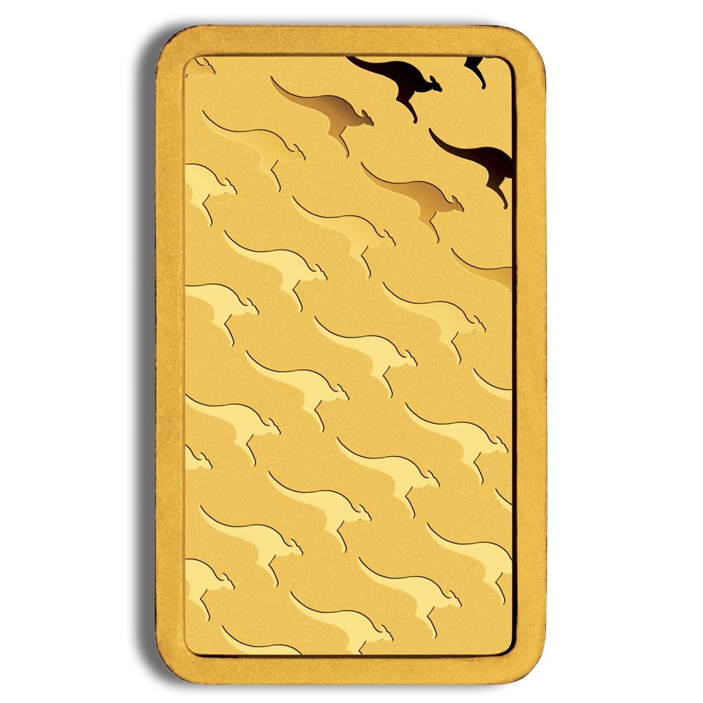 1 gram Gold Bar - Perth Mint (Carded)