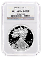 1999-P Proof Silver Eagle NGC PF69