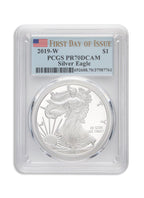 2019-W Proof Silver Eagle PCGS PR70 First Strike