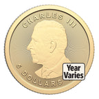 1/10 oz Gold Maple Leaf (Year Varies - Sealed)