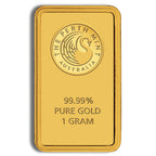 1 gram Gold Bar - Perth Mint (Carded)