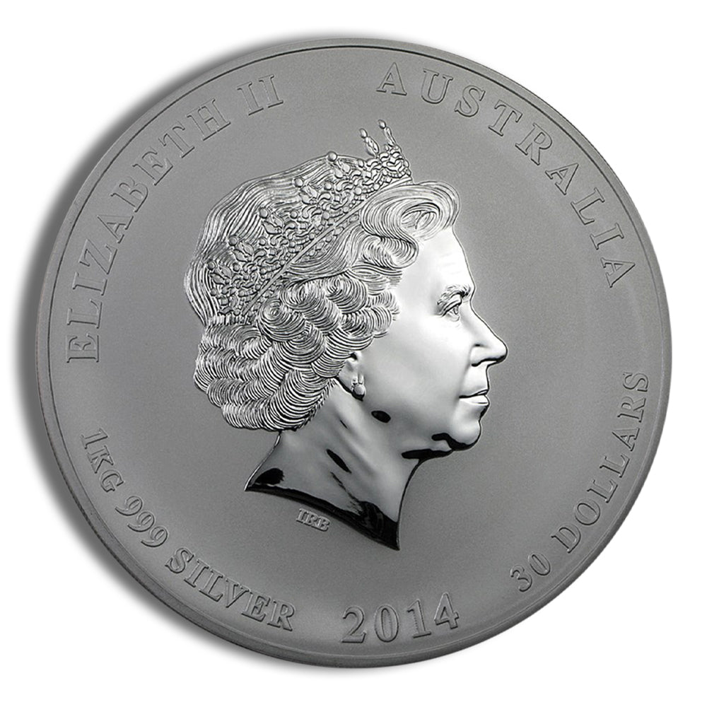 2014 Kilo Australia Silver Lunar Horse BU - Series II