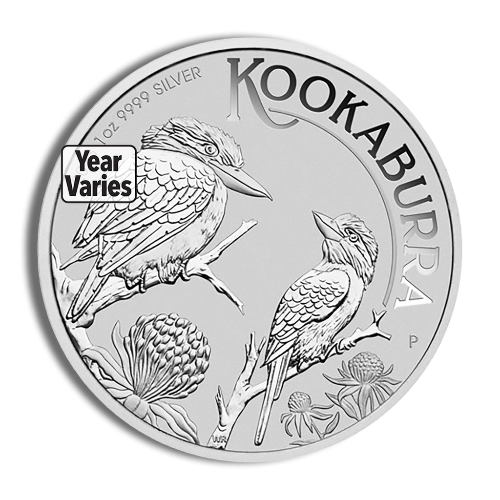 1 oz Australian Kookaburra Silver Coin - In Capsule (Year Varies)
