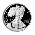 2017-W Proof Silver Eagle with Box & COA