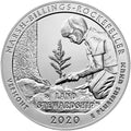 2020 5 oz ATB Marsh-Billings-Rockefeller Silver Coin - BU