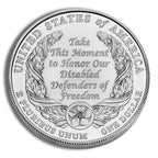 2010-W $1 Disabled Veterans Silver Commem - BU