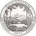 2013 5 oz ATB White Mountain Silver Coin - BU