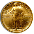 2016-W 1/4 oz Gold Standing Liberty Centennial Coin w/OGP