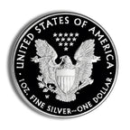 2017-W Proof Silver Eagle with Box & COA