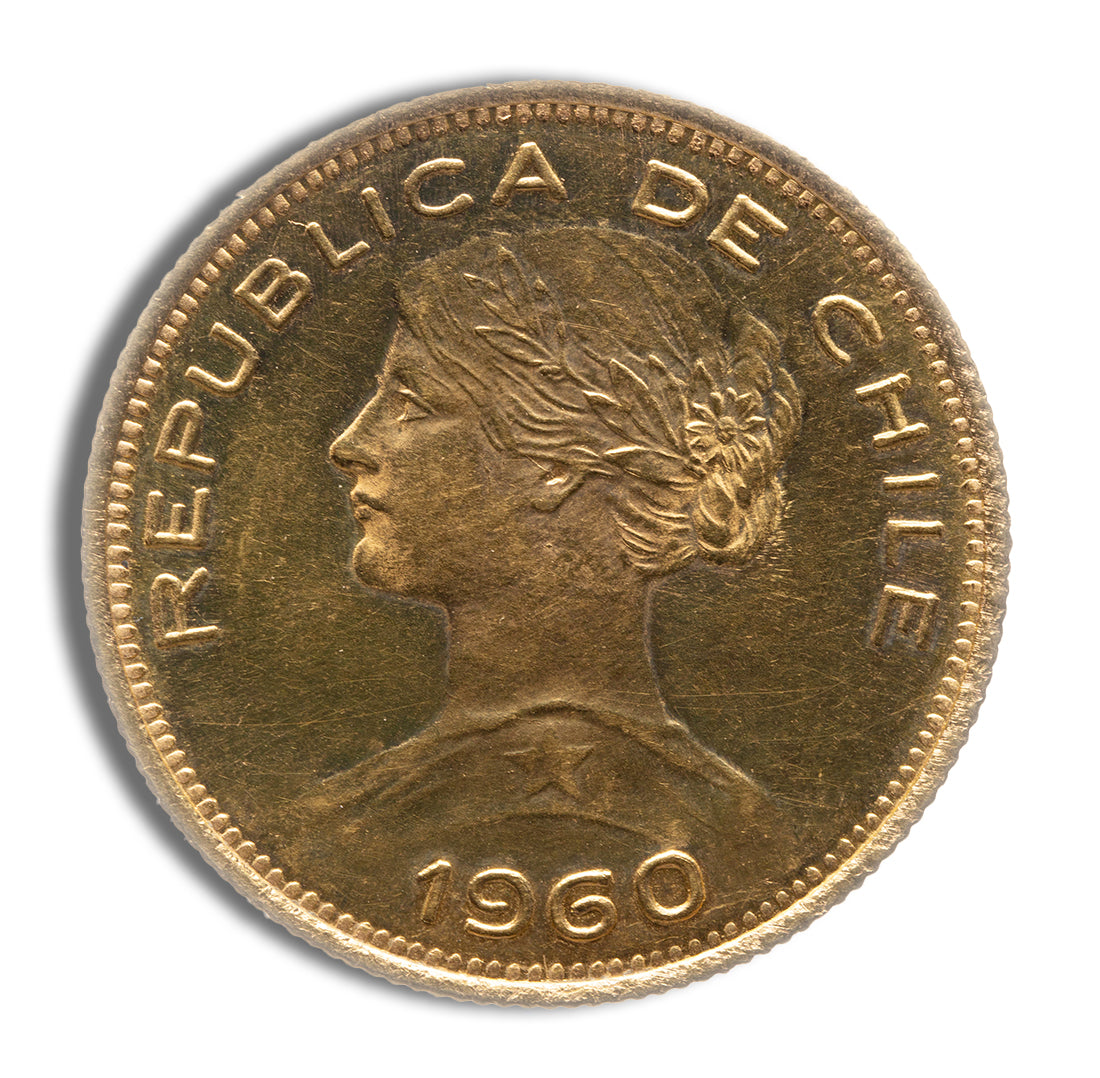 Chile 100 Peso Gold Coin