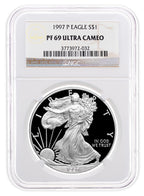1997-P Proof Silver Eagle NGC PF69