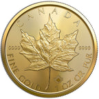 1 oz.9999 Gold Maple Leaf (Year Varies)